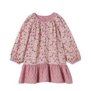 ZARA Kids | Pink | Contrasting Floral Dress